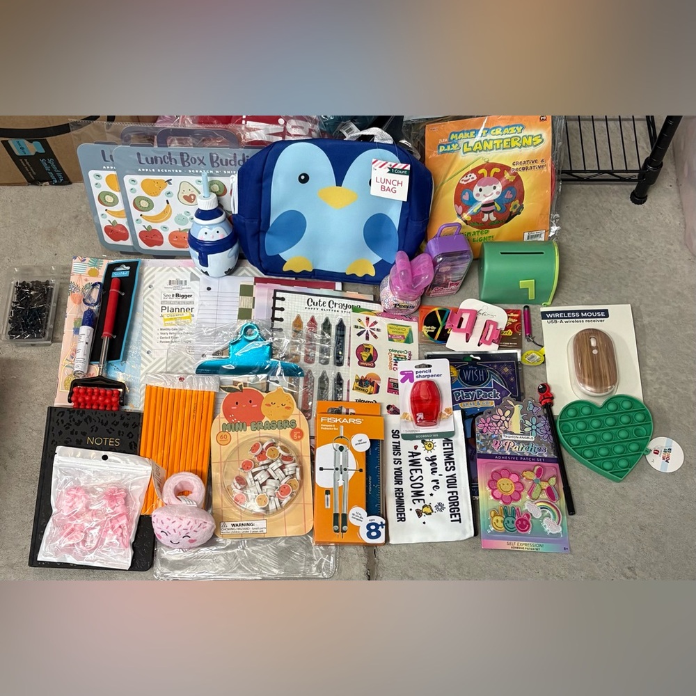 School Supply Bundle - 36 pieces! NWT - Picture 1 of 16